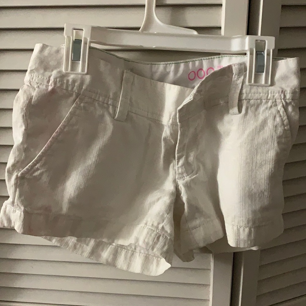Lily Pulitzer white shorts